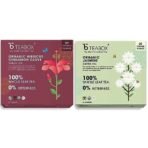 Teabox Organic Hibiscus Cinnamon Clove Green Tea Bags 50 pcs & Teabox Organic Jasmine Green Tea 25 Teabags | Sourced From Madurai | For Calm Mind and Relaxation - Fast UK Delivery - Image 2