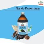 Sandu Drakshasav | Effective & Tasty Tonic for Indigestion | Improve Digestion | Increases Appetite | (450 ml) - Fast UK Delivery - Image 3