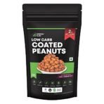 GREEN SUN Low Carb Coated Peanuts | Pack of 1 | Healthy | Masala | Party Snacks | Crispy | Keto Friendly | Tasty Savoury Snack | Low Calorie - Fast Shipping to USA & Canada - Image 2