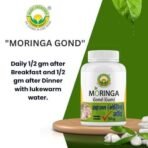 BASIC AYURVEDA Moringa Gond (Gum) Sahjan Moringa, Holistic Support For Maintaining Joint Health, Improved Mobility And Alleviating Pain- 50 Gm (Pack Of 1) - Gummy - Fast UK Delivery - Image 6