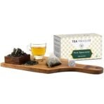 Tea Treasure Spearmint Herbal Tea Bags | Spearmint Tea for PCOS, PCOD, Unwanted Hair | Boosts Immunity | Improves Digestion | Reduces Stress | Rich in Antioxidants (25 Pyramid Tea Bags) - Fast UK Delivery - Image 3