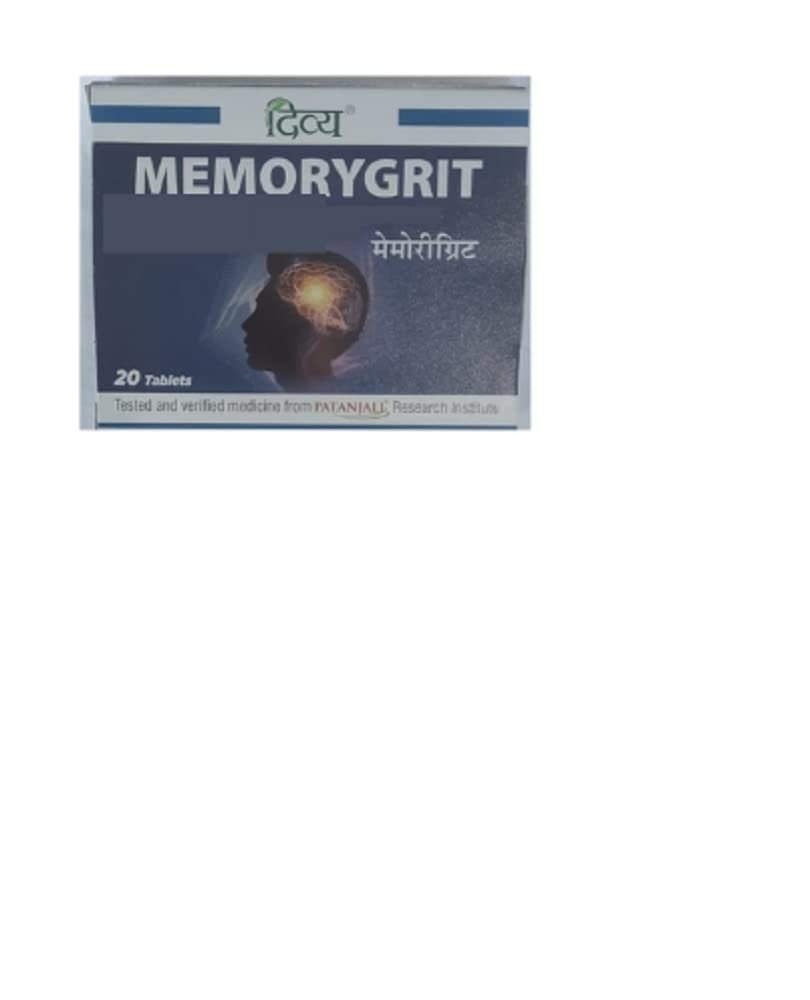 uk41p1ln1RjNL.jpg Patanjali Divya Memorygrit 20 Tab - Pack of 1 - Fast UK Delivery - Image 1