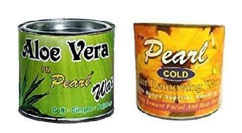 uk41pFlfKDoYL-1.jpg PMPEARL Wax Combo -Aloe Vera Wax (600 gm) + Cold Wax (600 gm) - Fast UK Delivery - Image 1