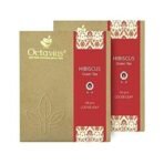 Octavius | Hibiscus Clove & Lemongrass Green Tea - 100 Gm ( Pack of 2) | 100 Cups | 100% Natural Ingredients | Loose Leaf | Promote Weight Loss | Improve Skin and Hair | Energizes Body & Mind | 200 Gm Box - Fast UK Delivery - Image 2