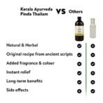 Kerala Ayurveda Pinda Thailam 450 Ml | Gout Joint pain relief Oil | Relief Oil | Relieves Burning Sensation in Varicose Veins |With Manjistha and Anantamul | Sesame Oil Base| Reduces redness and swelling | Helps in gout |100% Ayurvedic - Fast UK Delivery - Image 5