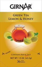 Girnar Green Tea Lemon & Honey (36 Tea Bags) - Fast UK Delivery - Image 3
