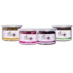 The Indian Chai - Combo, Chamomile Tea, Rose Petals, Hibiscus Tea and Spearmint Tea, for Sleep, Stress, Cholesterol and Immuntiy, All Organic Caffeine Free, Herbal Tea, 25g each, (4 x 25g) - Fast UK Delivery - Image 2