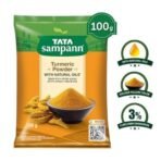 Tata Sampann Turmeric Powder With Natural Oils, 100g, Haldi Powder - Fast UK Delivery - Image 3