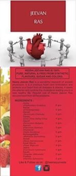 Heera Ayurvedic Research Foundation JEEVAN SWARAS 500 ml - Fast Shipping to USA - Image 3