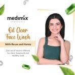Medimix Ayurvedic Oil clear Face Wash for youthful and glowing skin | With Honey and Besan| 100 ml - Fast UK Delivery - Image 4