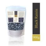 OOSH Black Raisin Seedless | Kaali Drakh 1800grams| Pouch Packing ( Pack of 2 - 900grams x 2 ) - Fast UK Delivery - Image 4