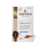 Teamonk Taizen High Mountain Cinnamon Green Tea Leaves (50 Cups) - 100 g. Slimming Tea. Acts as Immunity Booster. Aids in Clear Skin - Fast Shipping to USA & Canada - Image 2