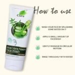 Cura Aloe Vera Neem Face Wash I With the goodness of Tea tree, Cucumber, Aloe & Neem I Purifies skin I Anti - Acne I Deep pores cleansing I 200 ml - Fast UK Delivery - Image 5