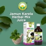 BASIC AYURVEDA Jamun Karela Herbal Mix Juice 1L Helps Control Blood Sugar Level and Lower Bad Cholesterol - Fast UK Delivery - Image 3