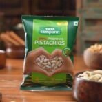 Tata Sampann Pistachios Roasted & Salted, Pista, 200g, Rich In Protein, Phosphorus, & Dietary Fibre, Premium Nuts & Dry Fruits, Shelled Nuts, Crunchy & Delicious Healthy Snack - Fast UK Delivery - Image 4