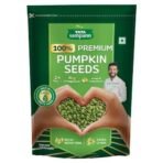 Tata Sampann Pumpkin Seeds, 200g, Rich in Protein, Dietary Fibre, Magnesium & Phosphorus, Raw & Unroasted Pumpkin Seeds, Source of Iron & Zinc, Handpicked Seeds, Resealable Pack - Fast UK Delivery - Image 2