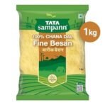 Tata Sampann 100% Chana Dal Fine Besan, Gram Flour, 1 Kg - Fast UK Delivery - Image 3
