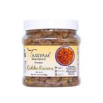 Tassyam Golden Raisins Healthy Juicy Hand-Sorted Jumbo Indian Kishmish Jar, 700g - Fast UK Delivery - Image 2