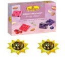 Haldiram's Nagpur Fruit Delight Berry Blast (225 gm) with 2 Small Diya - Fast UK Delivery