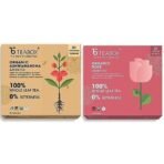 Teabox Organic Ashwagandha Green Tea 50 Teabags & Teabox Organic Rose Green Tea 25 Teabags - Fast UK Delivery - Image 2