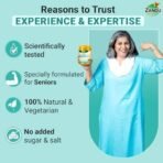 Zandu Seniorz Daily Health Booster Drink, 500G, Helps Boost Energy, Strengthen Immunity & Improve Digestion| 100% Ayurvedic & Natural Health Drink, Enriched with Moong Protein - Fast UK Delivery - Image 6