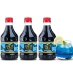 Dhampurgreen Wild Blueberry Mocktail Cocktail, Makes 10-12 Drinks Each Bottle, 900Ml (300Ml X 3) Pour Add Stir & Sip Syrup Non Alcoholic Beverage - Fast UK Delivery - Image 2