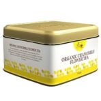 The Indian Chai - Organic Chamomile Tea (Tin) for Sleep, Stress and Anxiety, Caffeine Free (25 grams, 30 cups) - Fast UK Delivery - Image 3