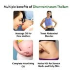 Kerala Ayurveda Dhanwantharam Thailam - 450 ml | Ayurvedic Oil for Prenatal & Postnatal Recovery | Ideal for Stretch Marks Removal for Men & Women | Massage Oil for Relaxed Body | Strengthens Muscles - Fast UK Delivery - Image 4