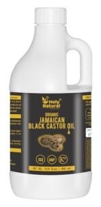 Holy Natural - The Wonder of World Holy Natural Organic Jamaican Black Castor Oil For Hair, Eyelash, Eyebrow And Skin | 1 Liter - Fast UK Delivery - Image 2