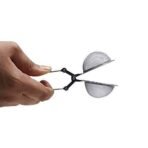 TGL Co. The Good Life Company LUXURY TEAS Perfect Pincer Ball Shaped Stainless Steel Loose Leaf Tea Strainer with Squeeze Handle - Fast UK Delivery - Image 4