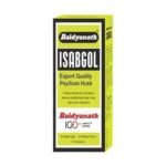 Baidyanath Isabgol - Psyllium Husk Powder - 200gm | Effectively Relieves Constipation | Fibre Supplement For Digestion - Fast UK Delivery