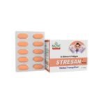 Sandu Stresan ? | Ayurvedic Medicine For Relief From Anxiety & Stress Reliever | 120 Tabs (12 x 10 Tabs) - Fast UK Delivery - Image 2