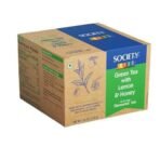Society Green Tea with Lemon & Honey - 25 Tea Bags (37.5g) | All Natural Flavour | Refreshing & Healthy - Fast Shipping to USA & Canada - Image 3