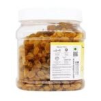 Tassyam Golden Raisins Healthy Juicy Hand-Sorted Jumbo Indian Kishmish Jar, 700g - Fast UK Delivery - Image 5