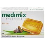Medimix Soap with Sandal and Eladi Oils, 75g - HUMARABAZAR - Fast UK Delivery