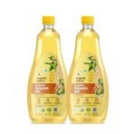 Organic Tattva, Organic Sesame Oil, 1 Litre | Unrefined Safed Til Ka Tel | Cholesterol and Tran Fat Free| 100% Organic | Pesticide and Chemical Free | Pure and Unadulterated | Double Filtered | Expeller-Pressed | Pack of 2 - Fast UK Delivery - Image 2