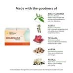 Kerala Ayurveda Sudarsana Tablet | Relieves Viral Infections | Eases High Temperature, Chills, and Cold | Relieves Headache, Sore Throat, and Cold | Ayurvedic Anti-viral Tablets| No Artificial Flavors| 100% Ayurvedic |With Kirathatiktha, Musta, Patmaka, Murva, and Kutaja | - Fast UK Delivery - Image 7