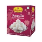 Haldiram's Nagpur Rasgulla and Gulab Janmun Tin (Combo Pack)(1kg*2) With 2 Premium Rakhi - Fast UK Delivery - Image 3