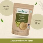 Neuherbs Organic Amla Powder for Hair Growth | Ayurvedic Support for Healthy Hair | Herbal Supplement | Rich In Antioxidants | High Concentration Of Vitamin C - (100g) - Fast UK Delivery - Image 4