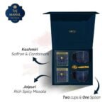 Taj Mahal Tea Gift Box with Cups & Spoon - Fast Shipping to USA & Canada - Image 6