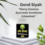 Basic Ayurveda Gond Siyah,Plant-Based Product Renowned For Its Ability To Alleviate Joint Pain, Effective Solution For Enhancing Mobility And Overall Well-Being- Kala Gond, 50 Gm (Pack Of 1) - Fast UK Delivery - Image 6