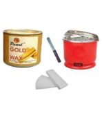 PMPEARL Gold Wax + Automatic Cut Heater + 30 Wax Stripes & Wax Knife - Fast UK Delivery