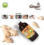 Basic Ayurveda Ginger Virgin Juice, A Powerful Blend That Targets Body Fight Off Infections, Colds, And Flu, And May Also Contribute To Overall Immune Health- Adrak Juice, 500 Ml (Pack Of 1) - Fast UK Delivery - Image 5