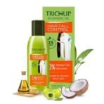 Trichup Ayurvedic Hair Fall Control Oil | No Mineral & Paraben- Pack of 3 x 200ml - Fast UK Delivery - Image 2