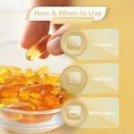 Holy Natural Castor oil Capsules - 60 Softgel Capsule - Fast UK Delivery - Image 7