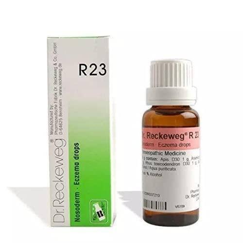 uk41ywaGK5NXL-1.jpg DR RECKEWEG R 23 ECZEMA 22 ML RECKEWEG - Fast UK Delivery - Image 1