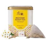 The Indian Chai Bedtime Sleep Tea 30 Pyramid Tea Bags with Passion Flower, Valerian Root, Chamomile Flower, Gotu Kola etc for Restful and Peaceful Sleep, Herbal Tea - Fast UK Delivery - Image 2
