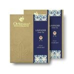 Octavius | Lavender Green Tea -100Gm (Pack of 2) |100 Cups |100% Natural |Loose Leaf | Antioxident-Rich | Improves Metabolism, Skin and Hair Health | Helps in Weight Loss & Digestion | 200Gm Box - Fast UK Delivery - Image 2