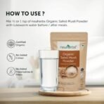 Neuherbs Organic Safed Musli Root Powder | Ayurvedic Support for Vitality & Performance | Herbal Supplement | Strength & Stamina Booster | Certified Organic -100g - Fast UK Delivery - Image 7