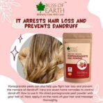 Bliss of Earth Pomegranate Peel Powder 453GM Organic Herbal For Face - Image 6